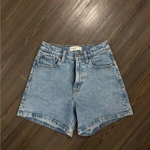 Classic Blue Denim Women's Shorts